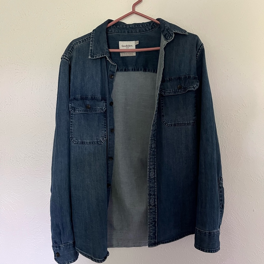 Goodfellow Men’s Chambray Denim Shirt